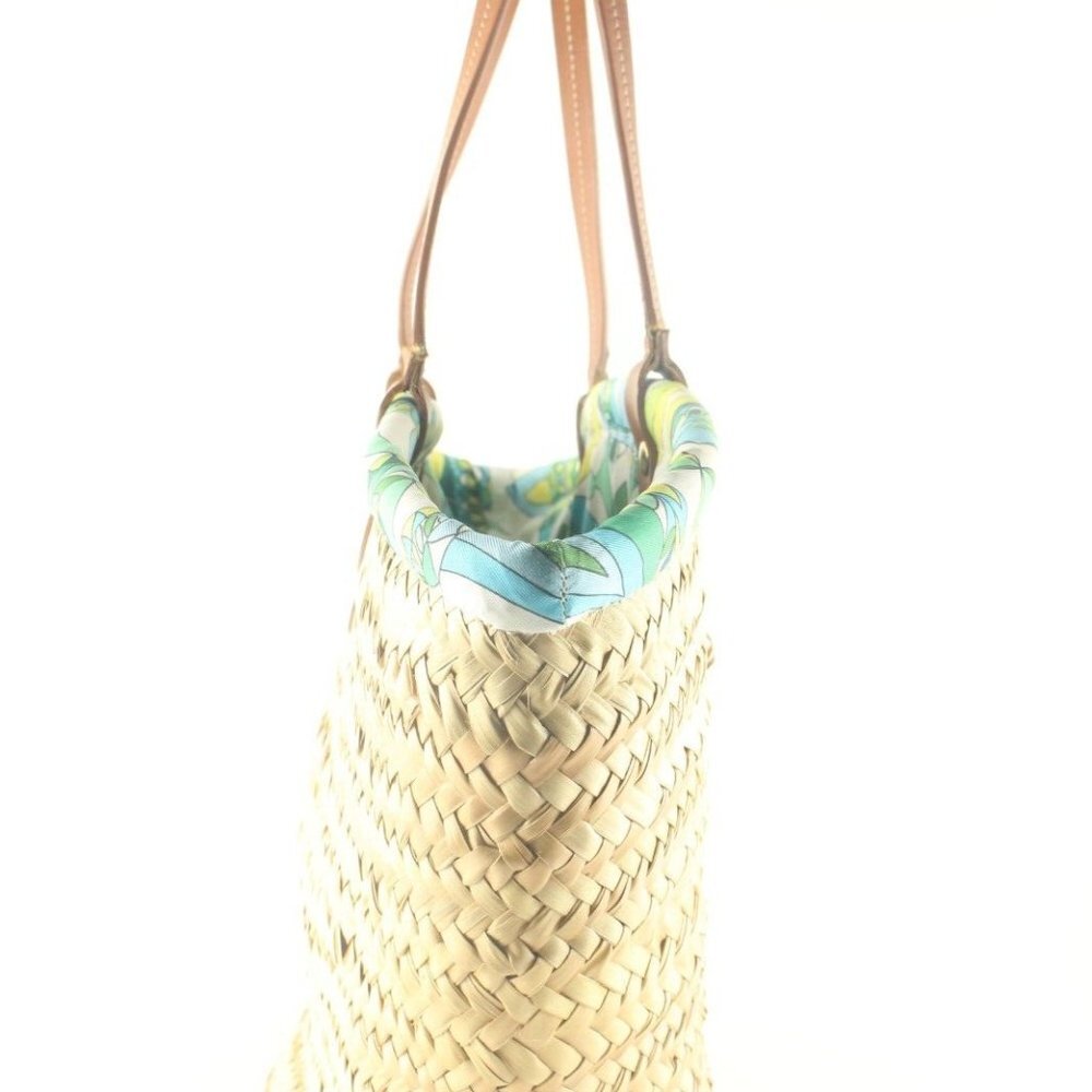 Emilio Pucci Wicker Basket Tote 1EP1026K - Picture 10 of 12
